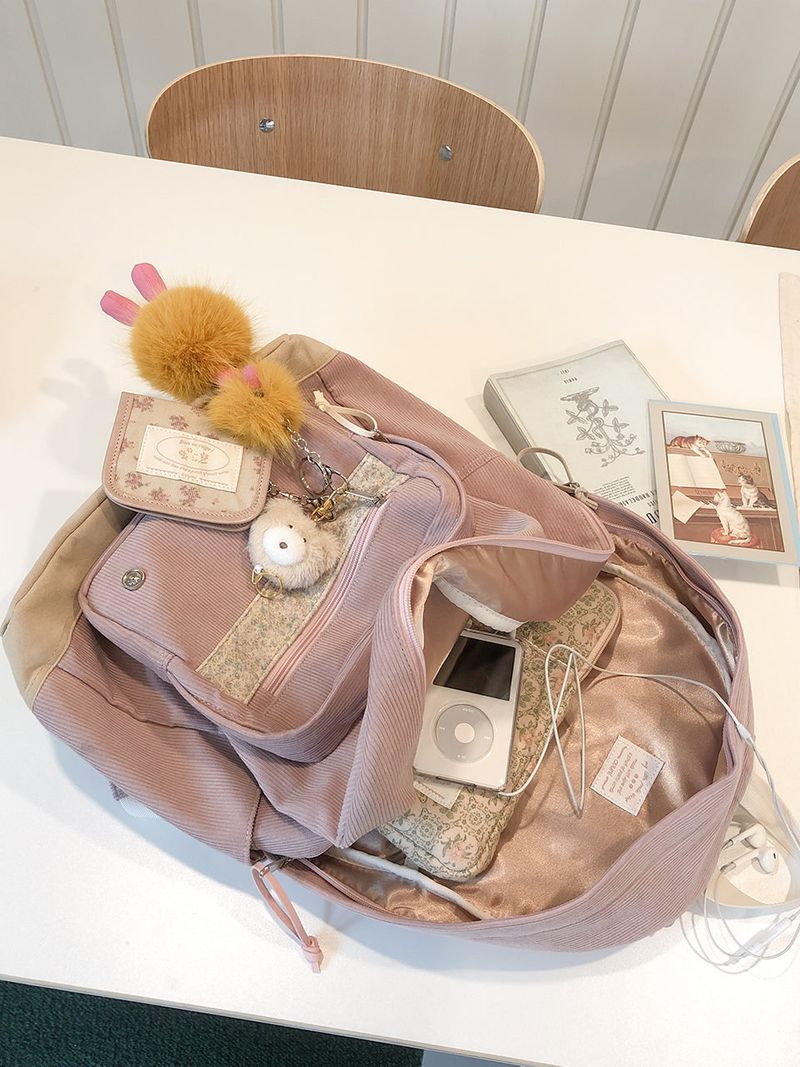 Bon voyage backpack_mauve pink