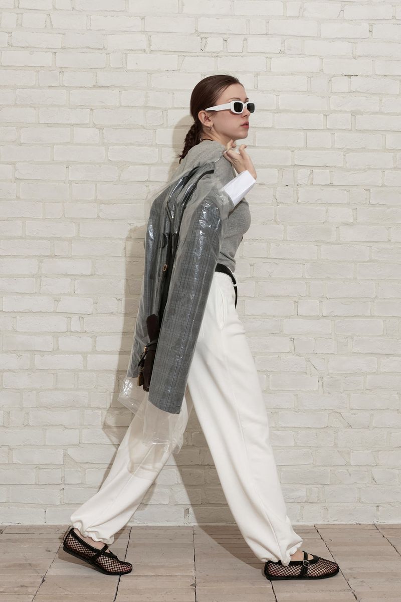 NEW CUFFS TOP_MELANGE GRAY