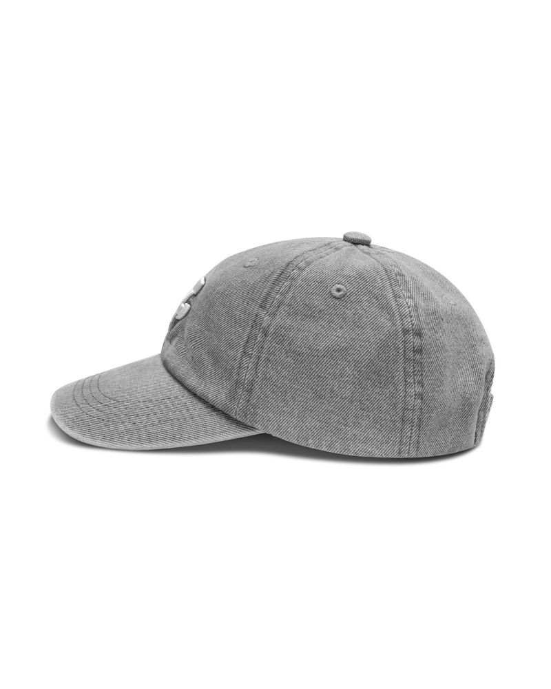 Denim Washed Logo Embroidery Cap