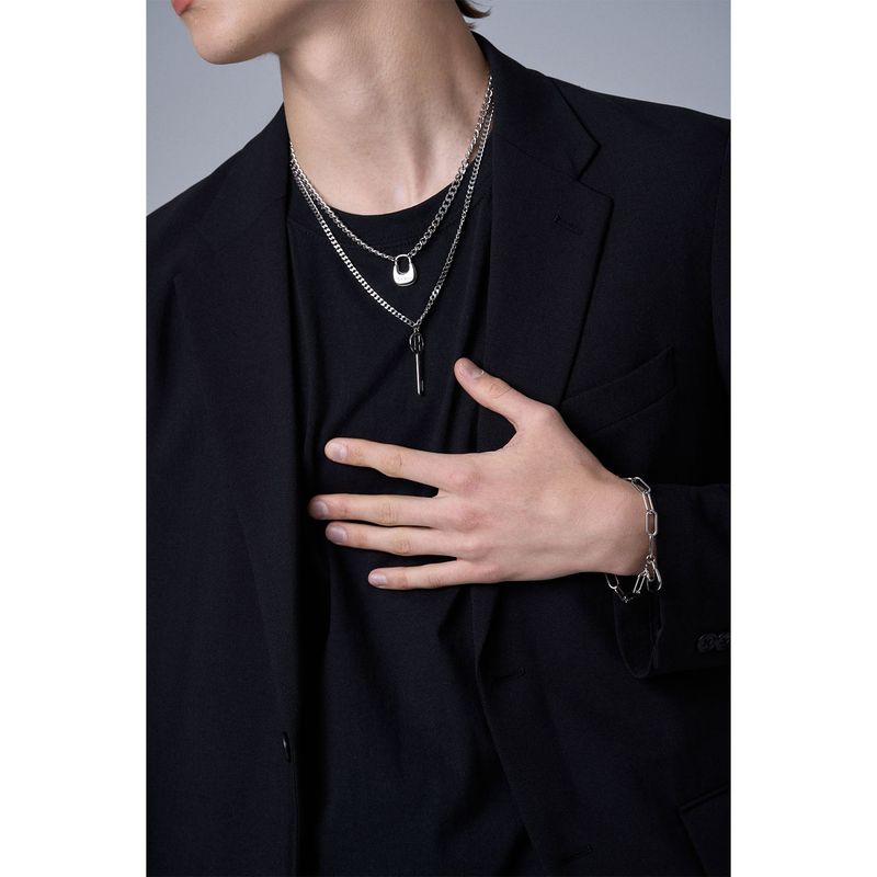 HOBO LOCK CHAIN BRACELET
