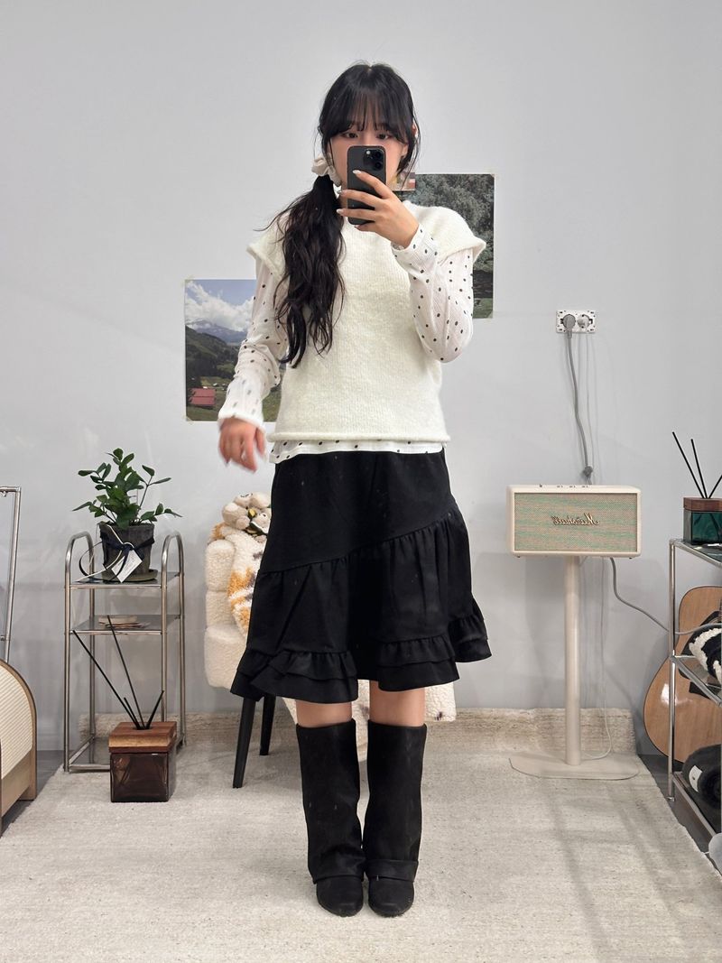 DOT LAYERED T-SHIRT