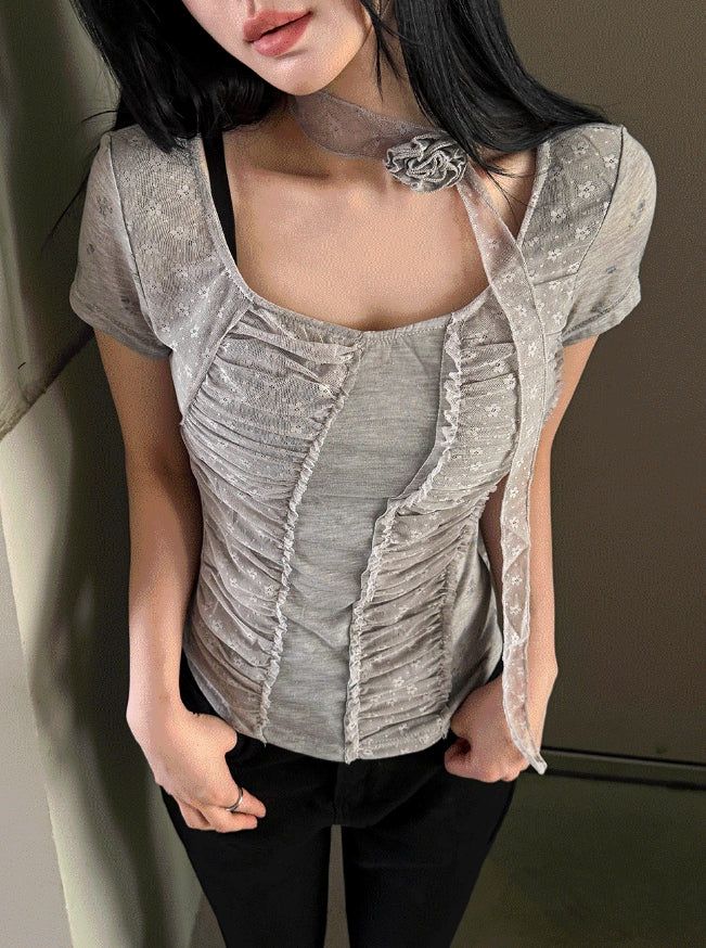 Muse Scarf Top