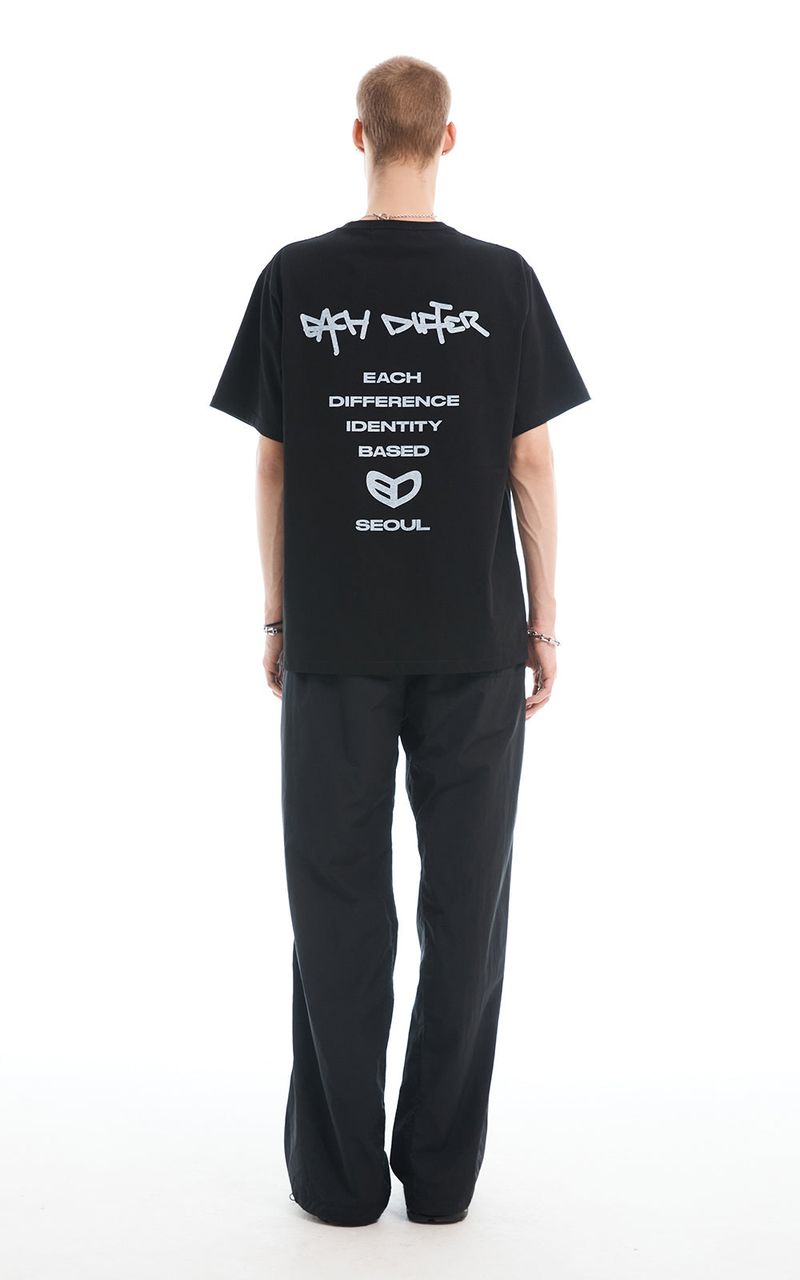 HIDDEN BUTTON PANTS_BLACK