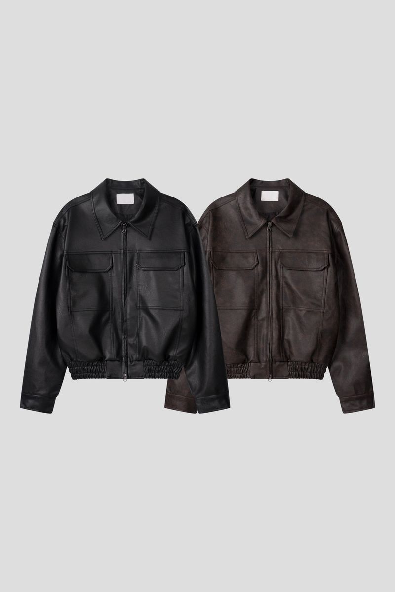 Poder leather jacket