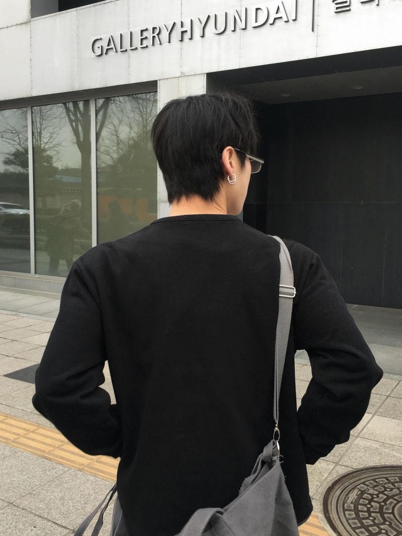 Ber double henley neck long sleeve 3C