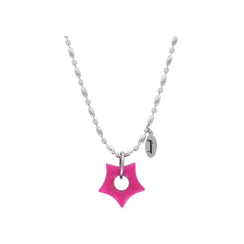 gleameep（グリームイープ）の「gleaming little star necklace [purple]（Accessories）」