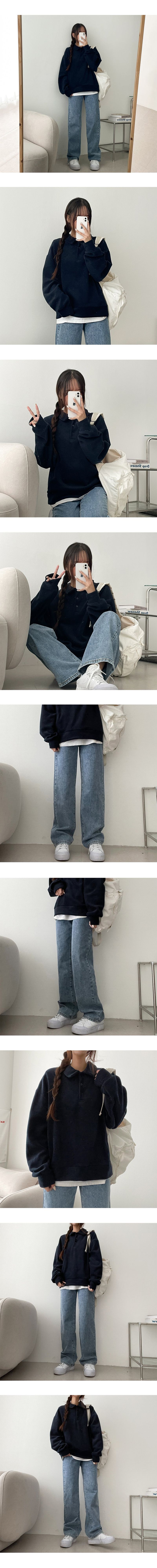 [Sizes of 7 S-3XL!] Tito Semi-Wide Daily Washing Denim Pants