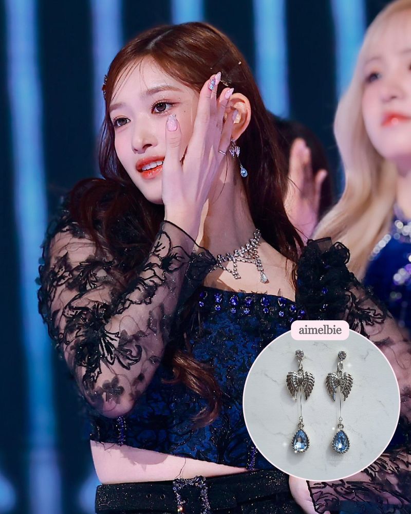 [IVE Leeseo Earring] The Angel Wings Earring