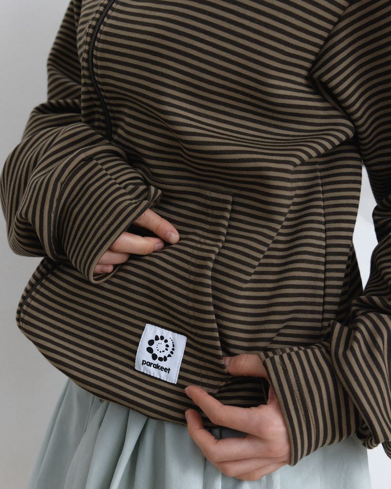 Drift Zip-Up Hoodie (Olive)