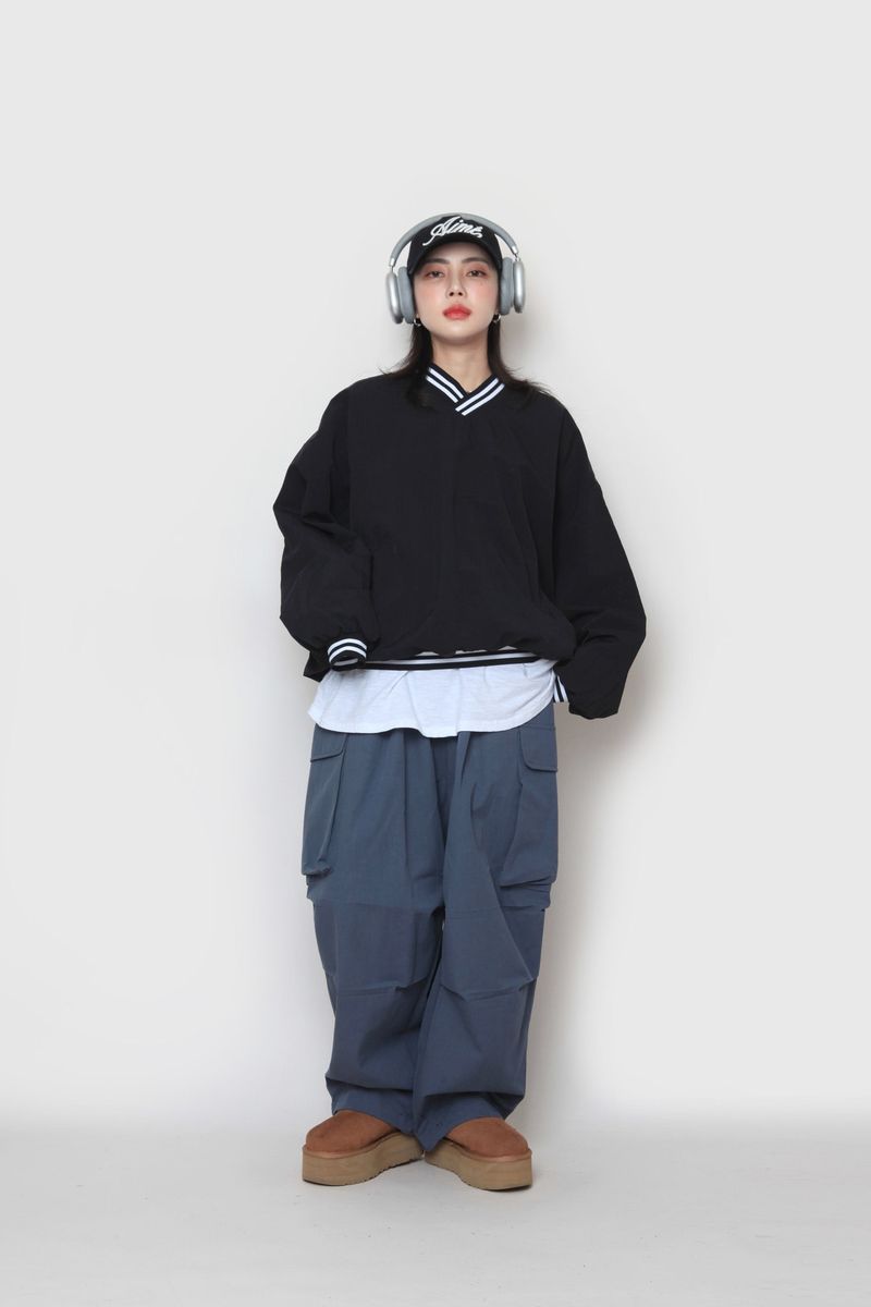 Big Pocket Bloc Cargo Pants