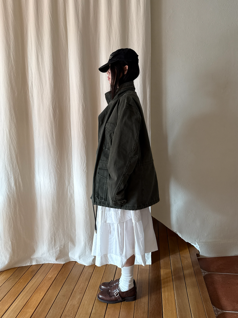 washed field jacket
