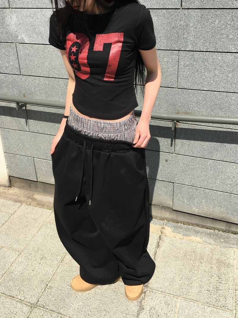 Vintage Seven Star Crop Top (3c)