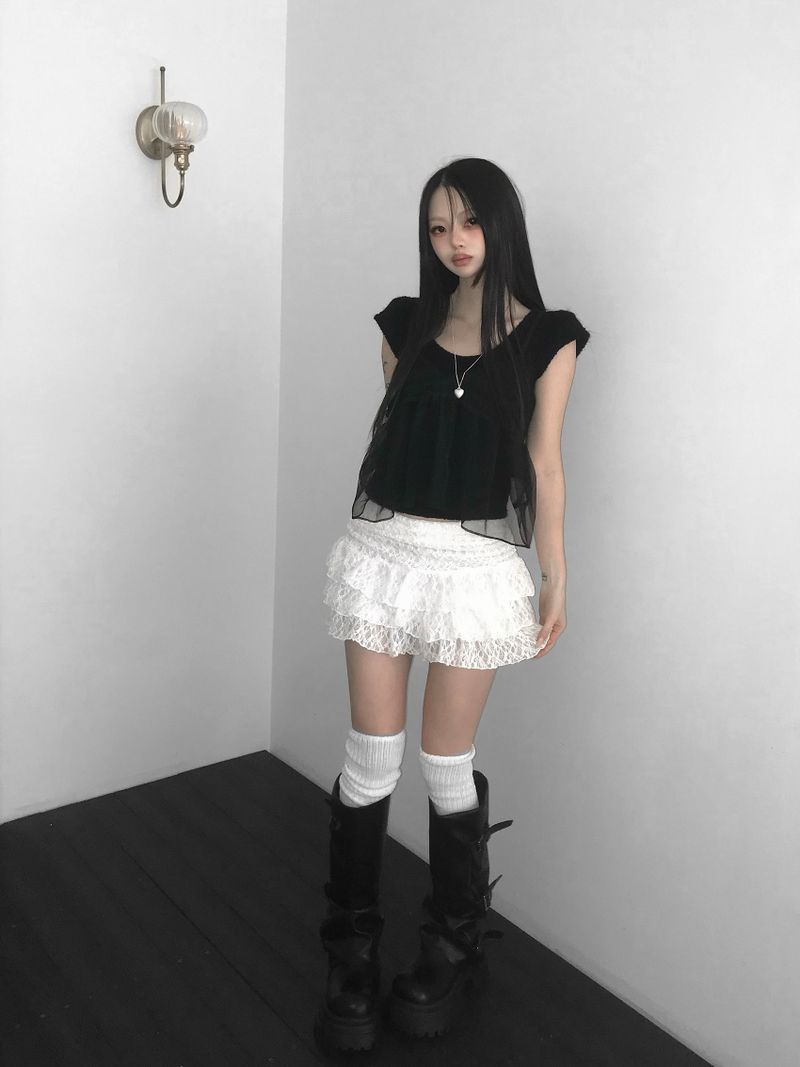 frottie lace sk(3 color)