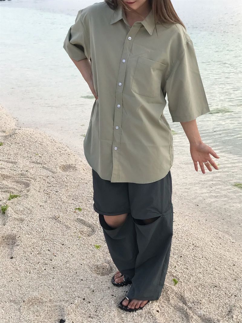Essential half shirt