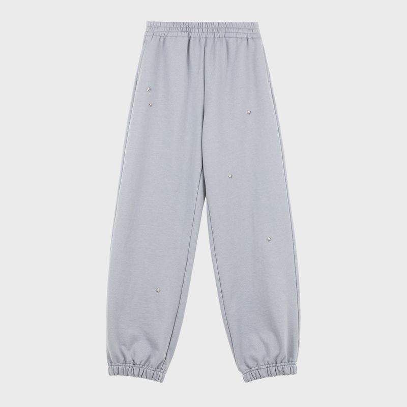 STAR RIVET SWEATPANTS (SKY)