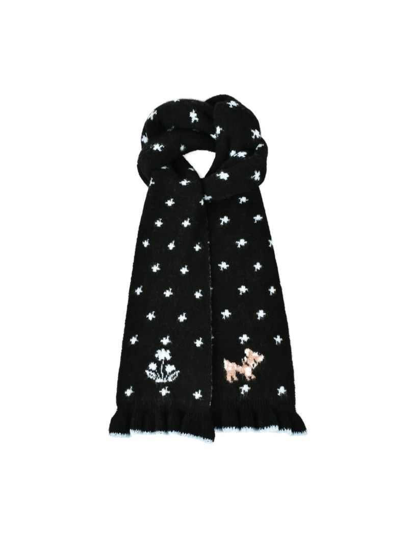 Vienna Puppy Knit Scarf