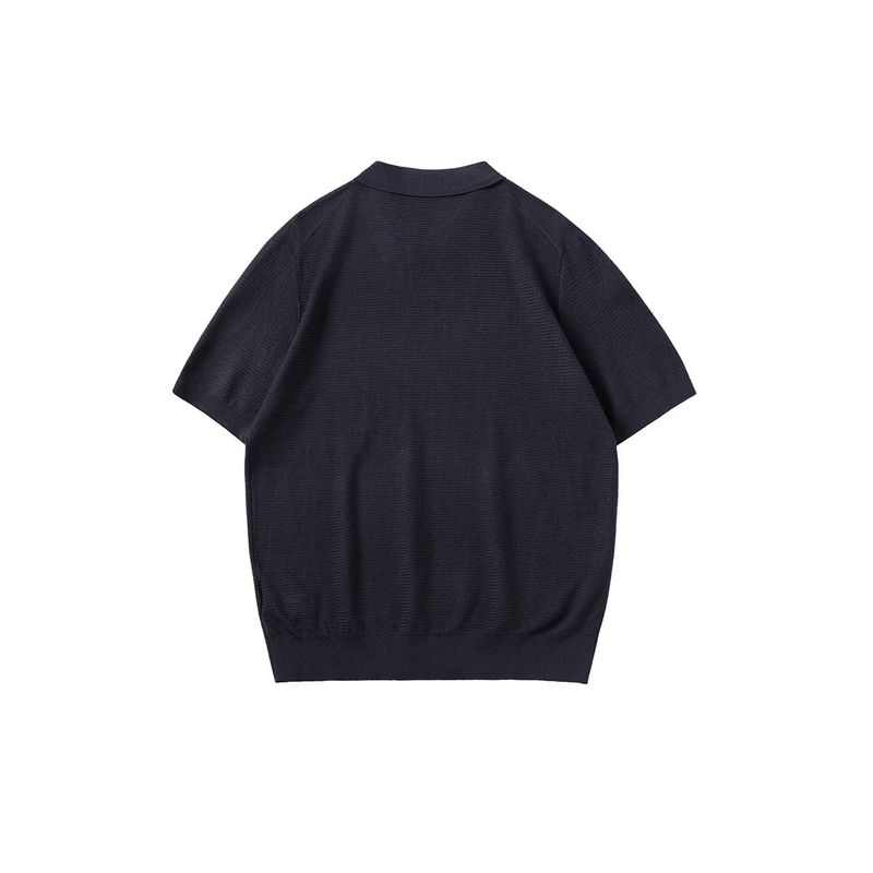 Caleb Open Collar Knit