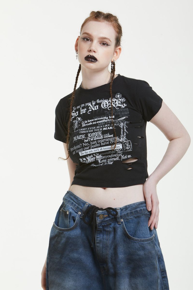 スナップTシャツ