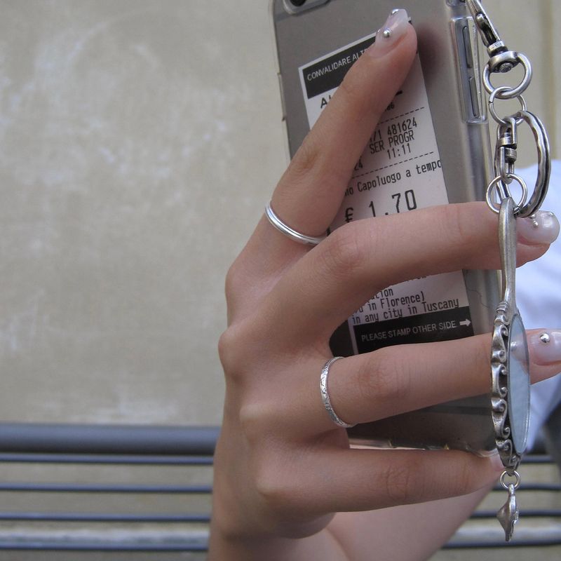 mirror keyring