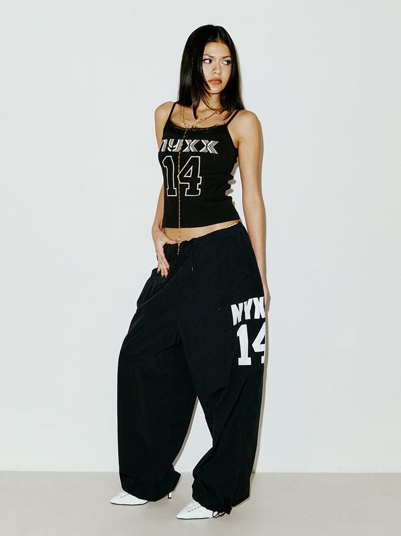  LACE SLEEVELESS BLACK