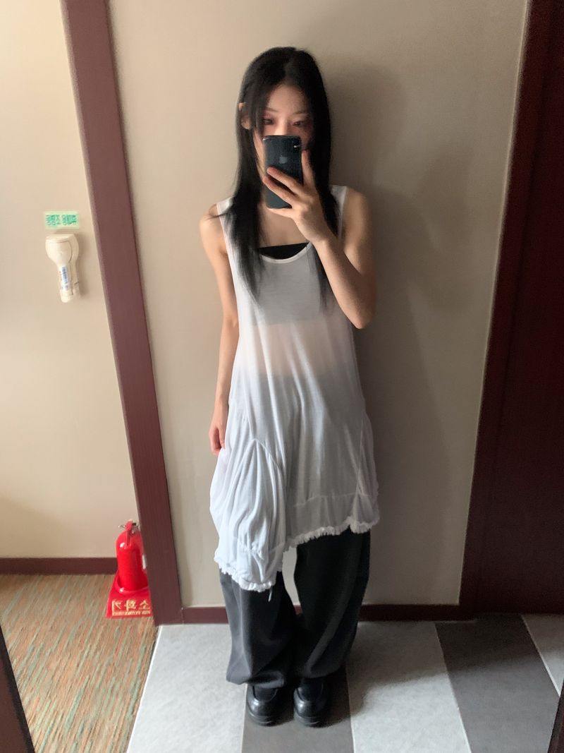  PLEATED FRILL ONEPIECE