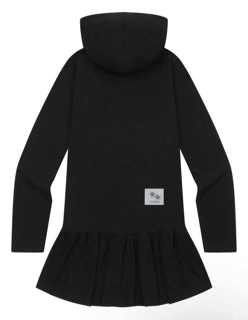 CELIA HOOD PLEATS OPS (2COLOR)