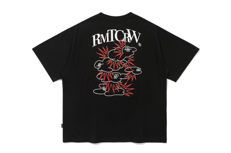 THUNDER CLOUD TEE SHIRT_BLACK