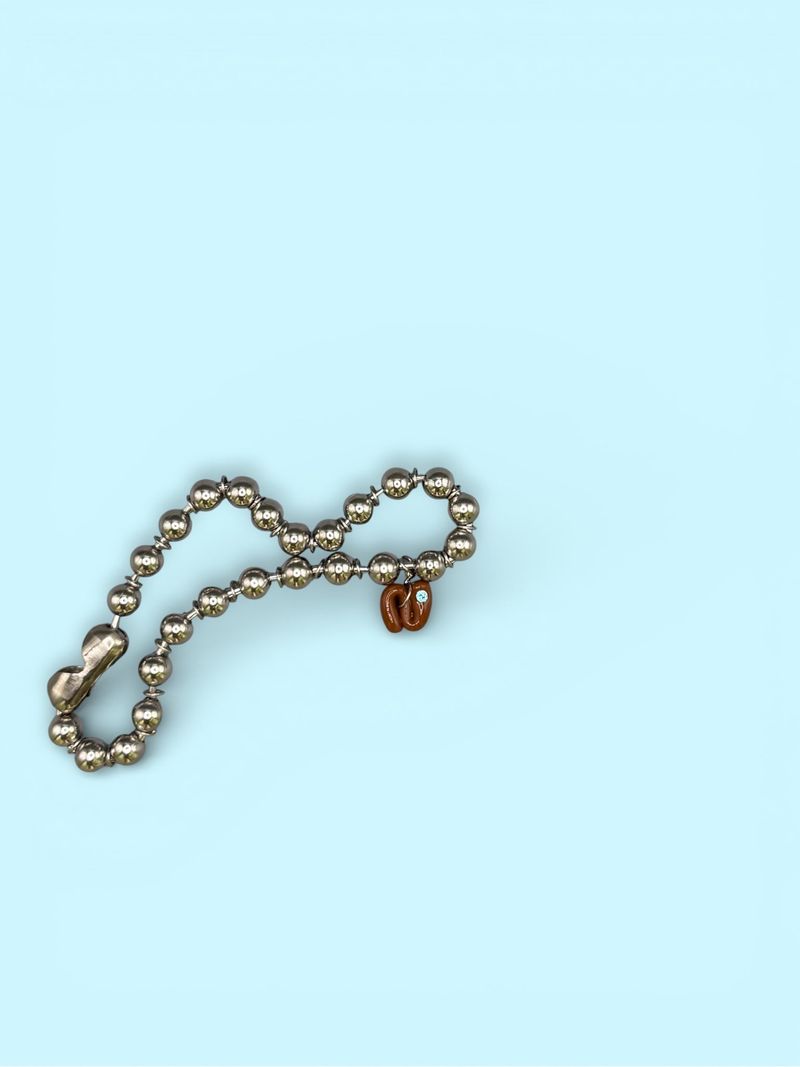 ENE（エン）の「"N"ロイヤルシュガーベイビー(custom necklace)カスタムネックレス*金属アレルギー対応（アクセサリー）」