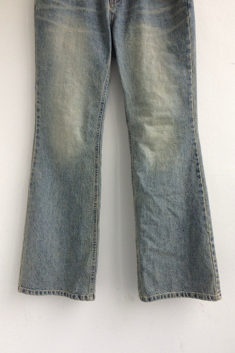 Vintage blue bootcut pants
