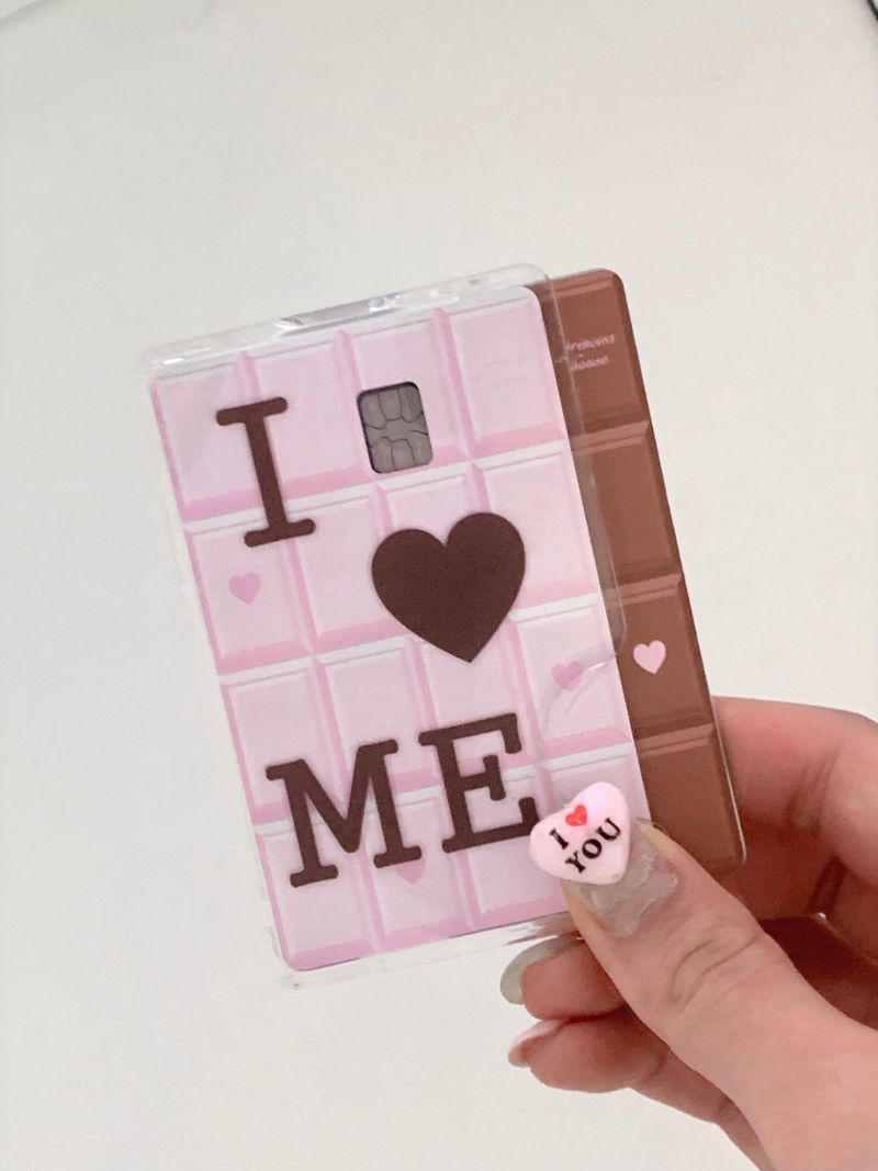 Love more magsafe card wallet (text custom)