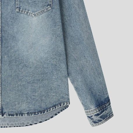 Hamb Work Patch Denim Shirt