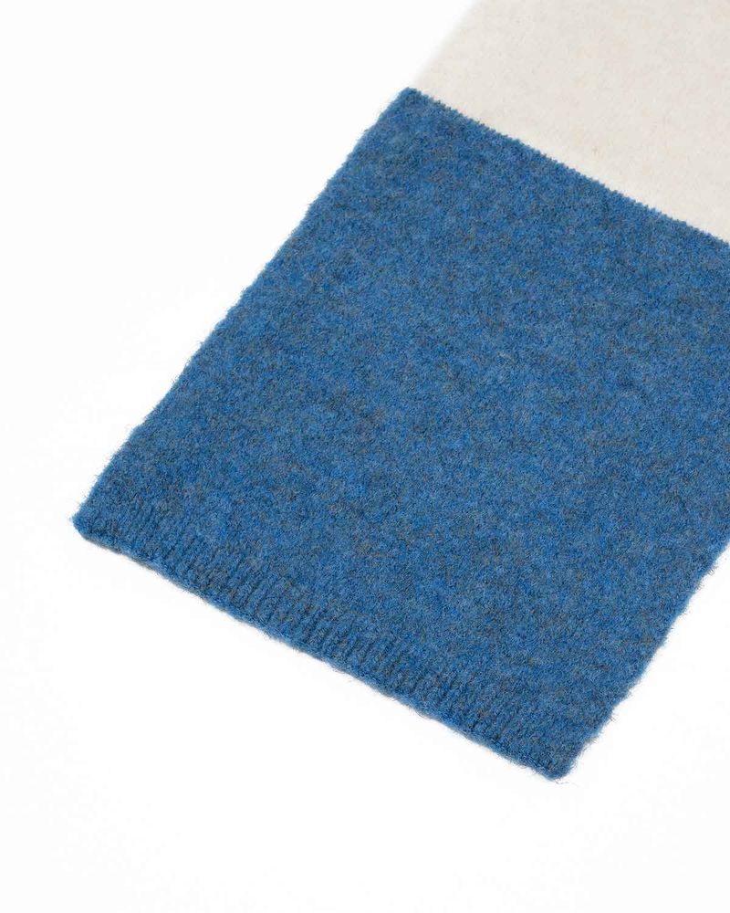  Colour Block Muffler _ BLUE