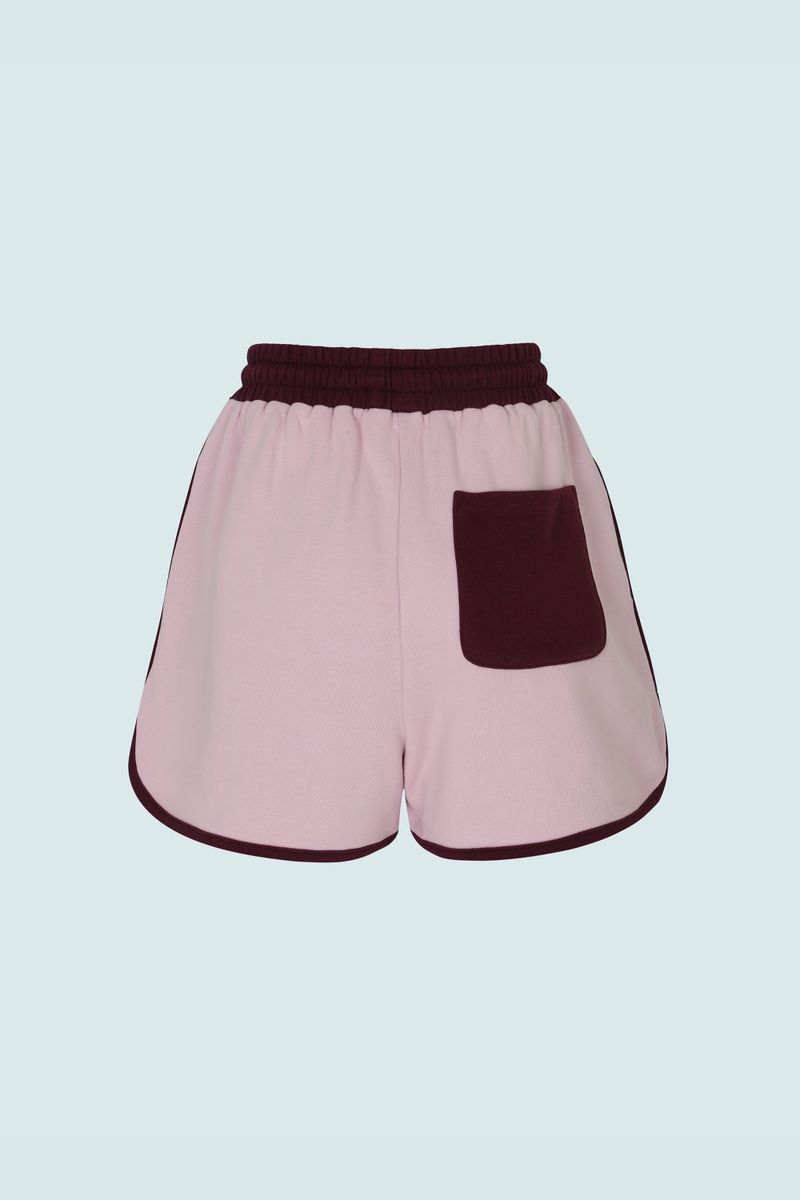 COMFORT LINING SHORT SWEATPANTS (PINK)
