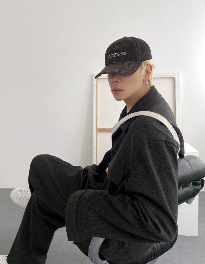 No.9180 woolen set-up trucker JK