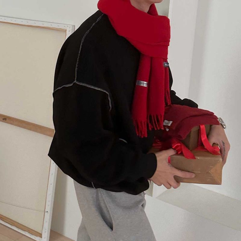 ASCLO（エジュクロ）の「ASCLO Basic Cash Muffler (18color)（Fashion Accessories）」