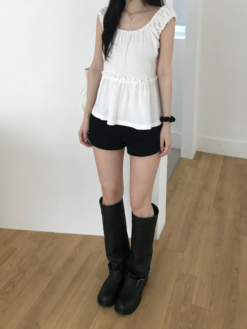 Olsen Cotton Shorts (2 colors)