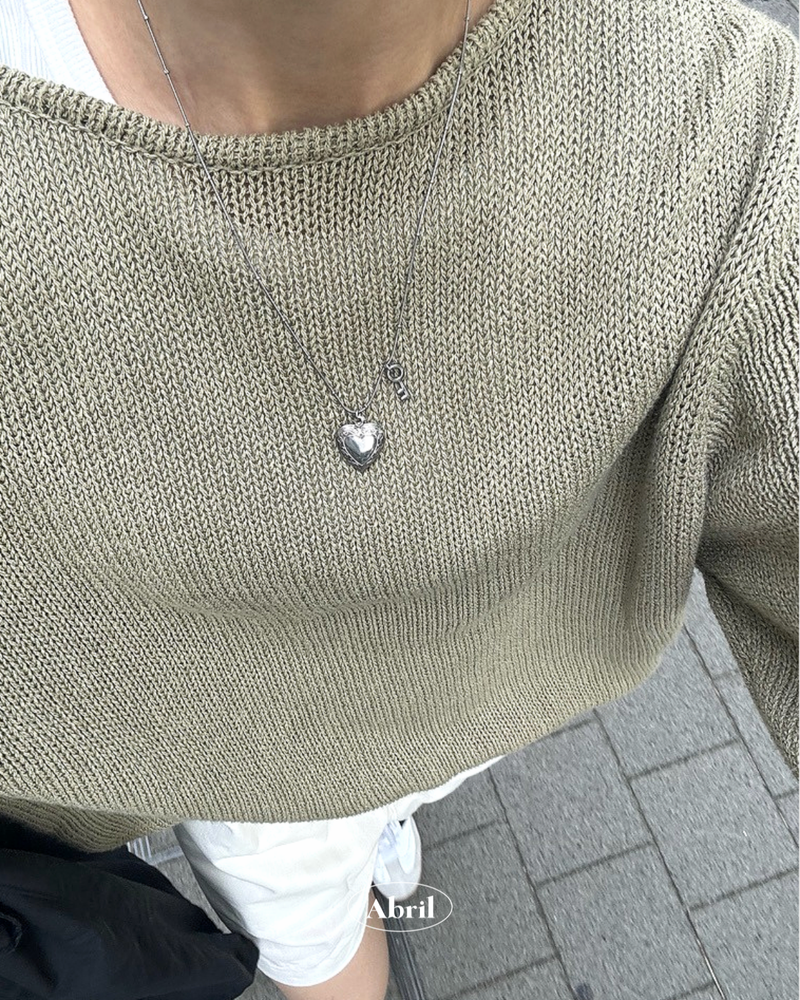 Open Heart Necklace