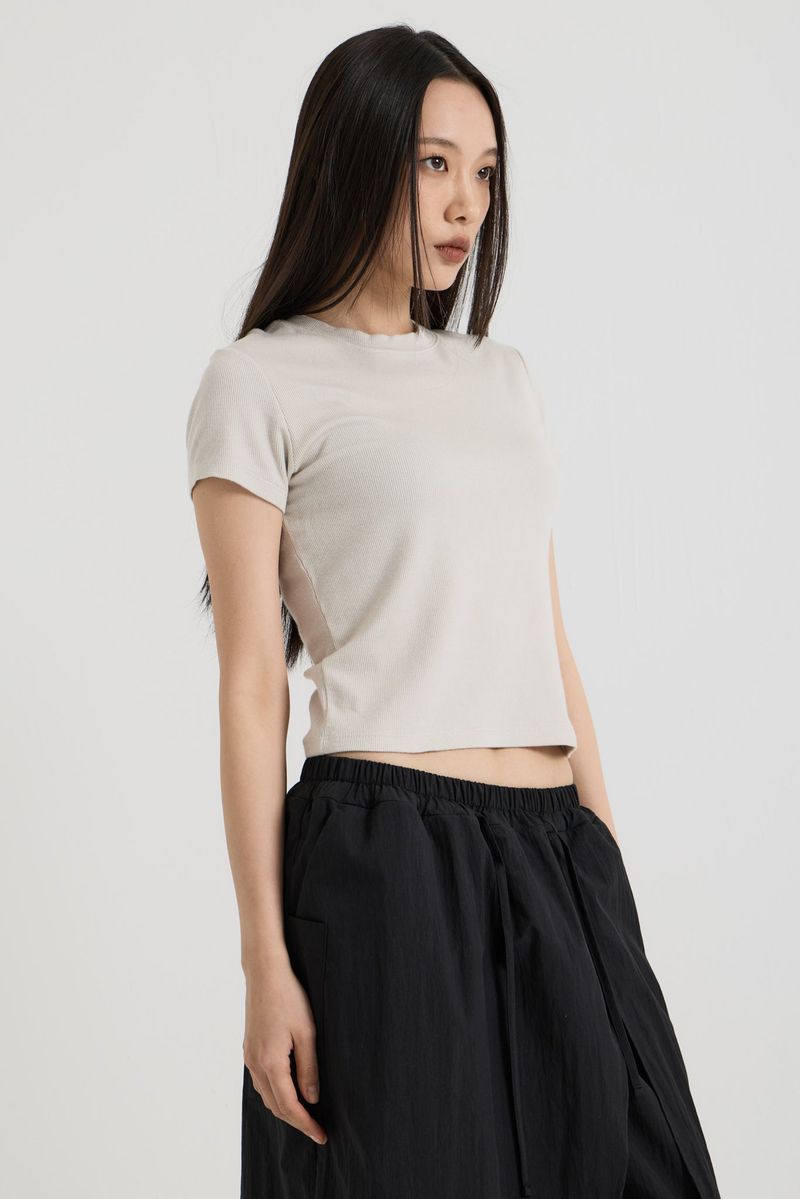 Baby T-shirt, Light Grey