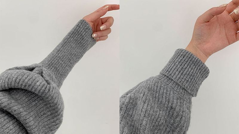 High Neck Two-Way Zip Jacket