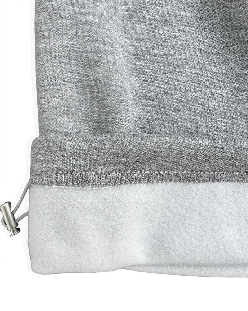 Nover Back Patch Fleece Sweat Pants