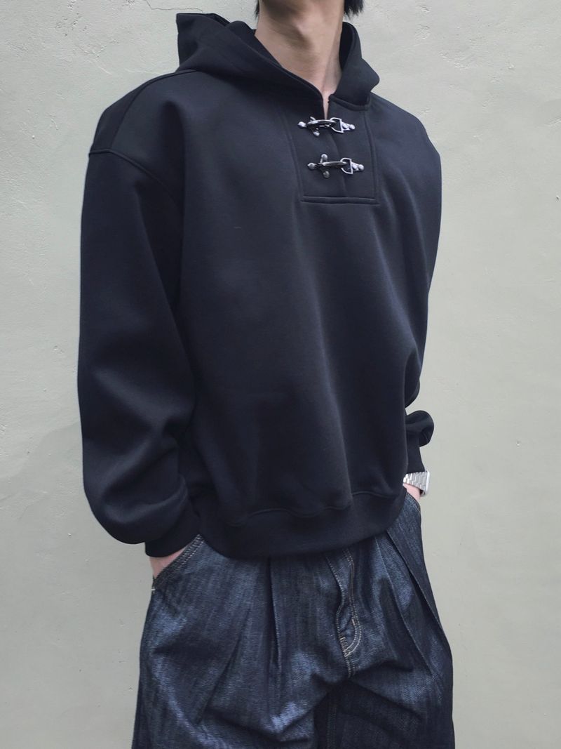 Gent Buckle Hooded Man-to-Man 2C