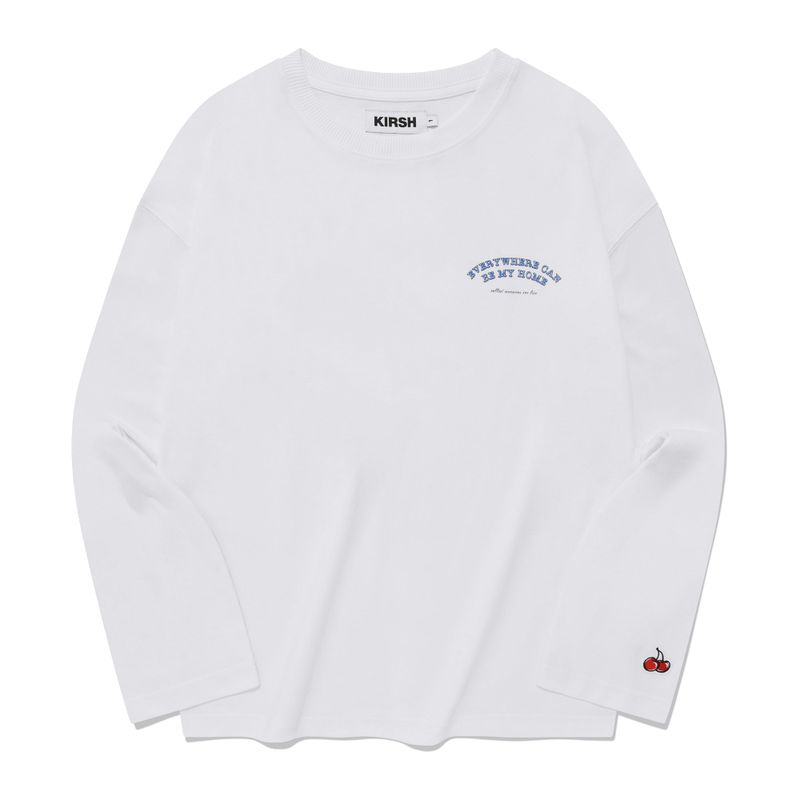 BOHEMIAN GRAPHIC LONG SLEEVE [WHITE]