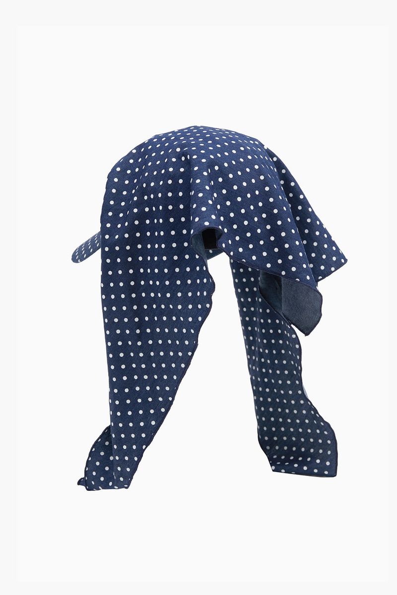 Mireo dot scarf cap