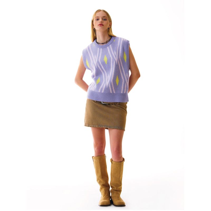 Diamond Vest Lavender