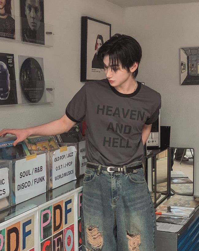 2PLAN（ツープラン）の「リンザー レタリング カラー マッチング ショート スリーブ Tシャツ（トップス）」