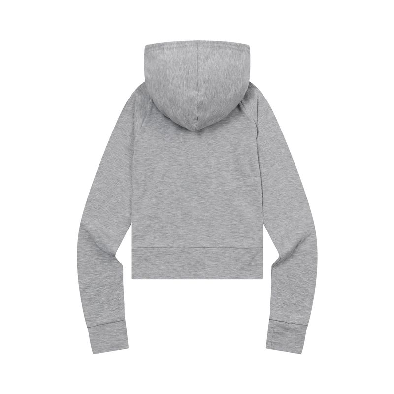 LIGHT UP CROP HOOD ZIP-UP (4Color)