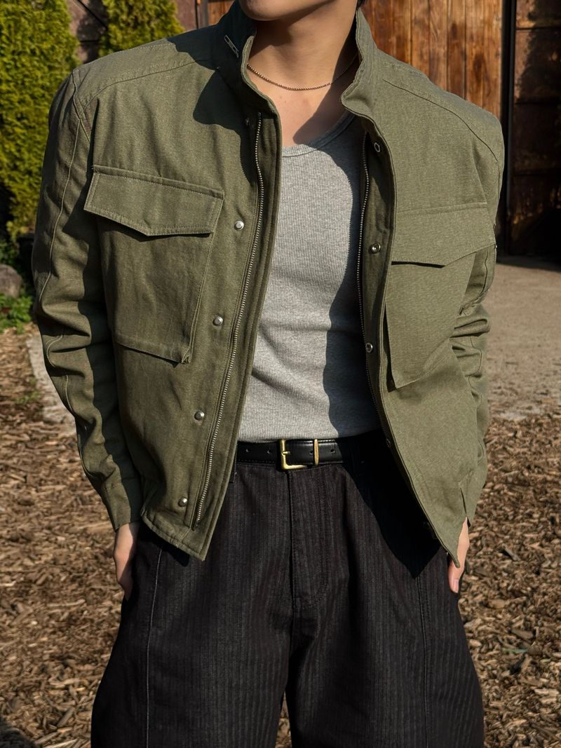 AVAND(アバンド)の「Ox vital crop jacket(Jackets/Outerwear)」