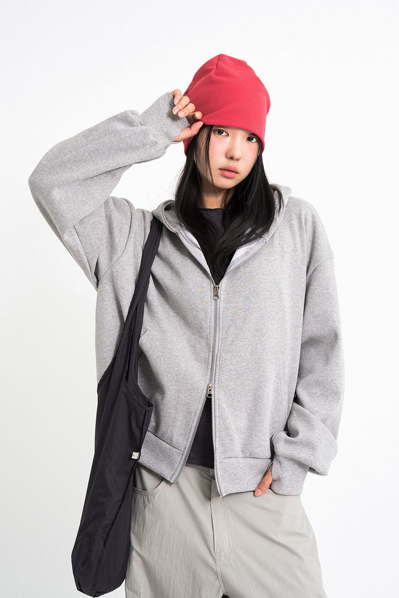 Light waffle beanie