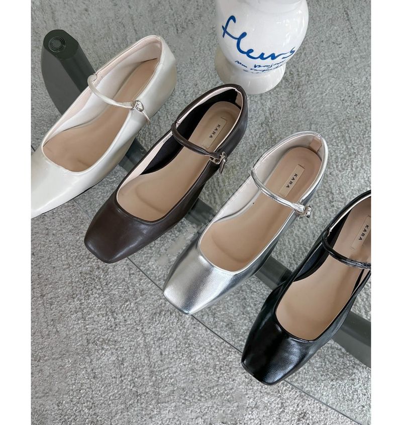 Flat maryjane loafers