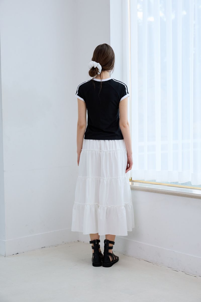WHISPERING WINGS MAXI SKIRT